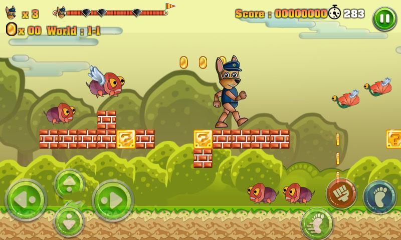 Paw Jungle Adventure Patrol 게임 스크린샷