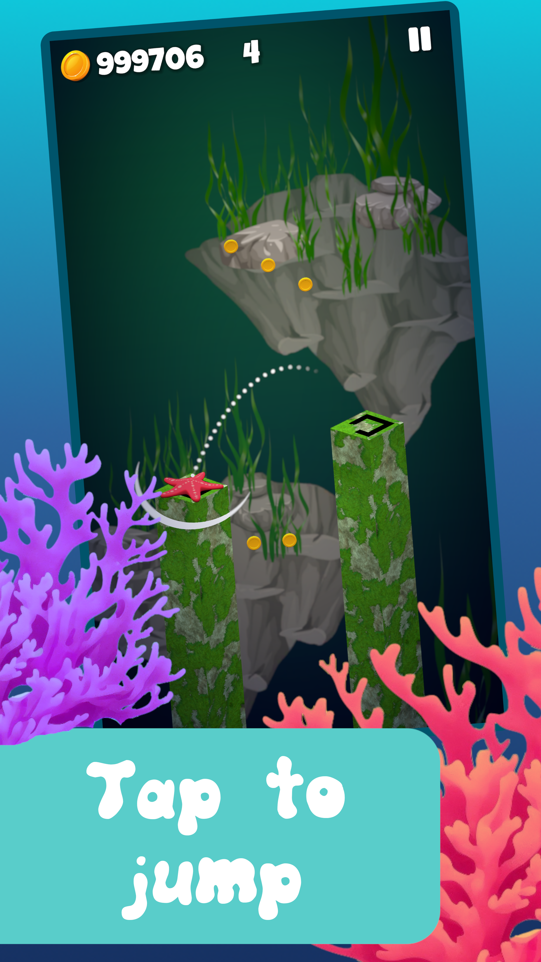 Tower Hop Game Screenshot