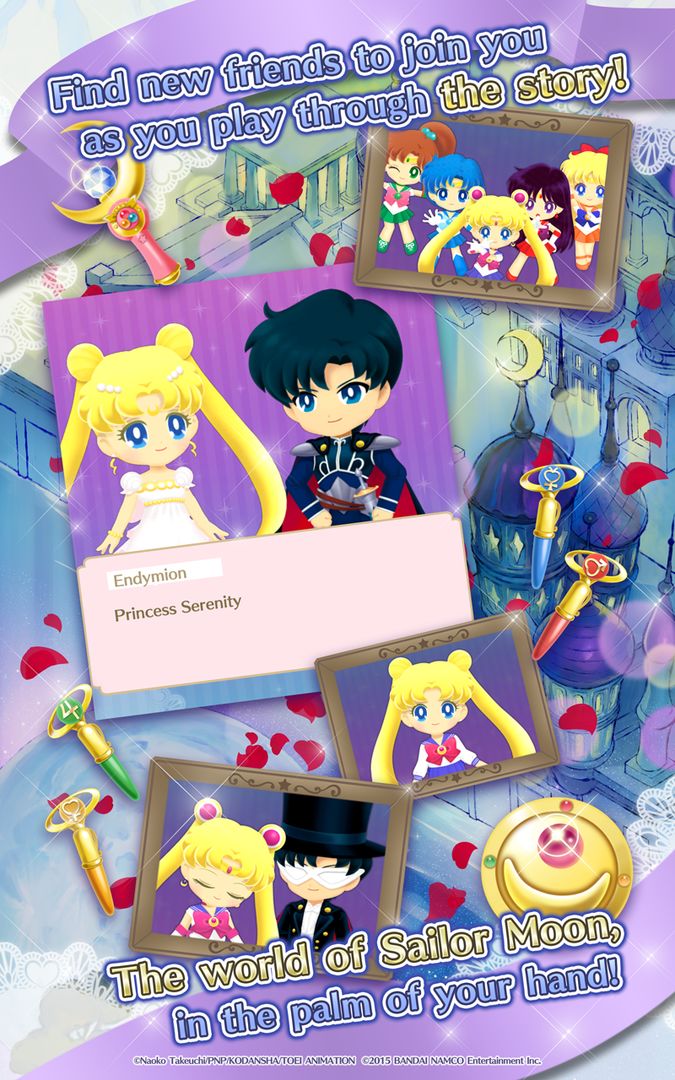 Screenshot of Sailor Moon Drops