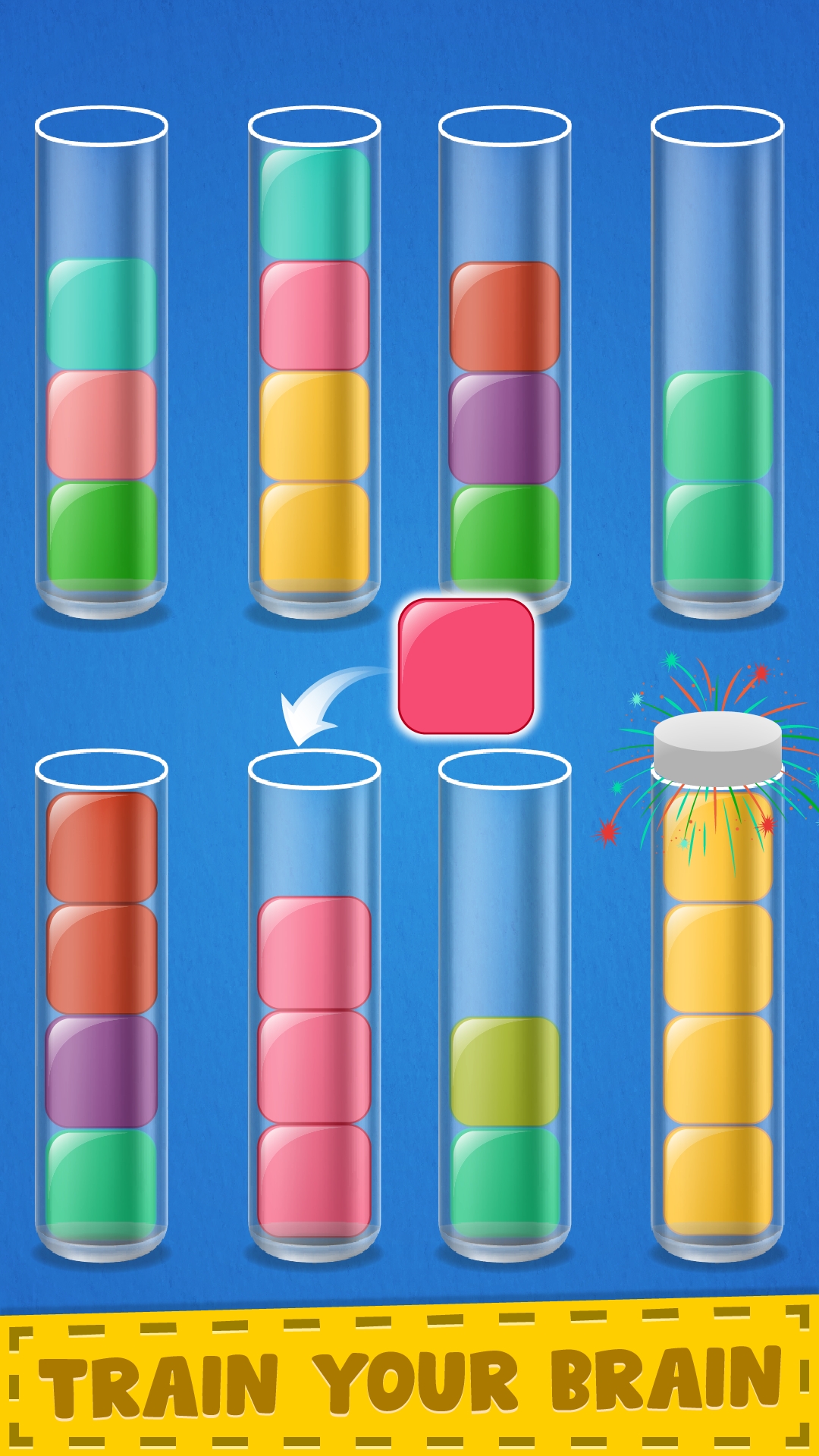 Cuplikan Layar Game Block Sort Puzzle Game