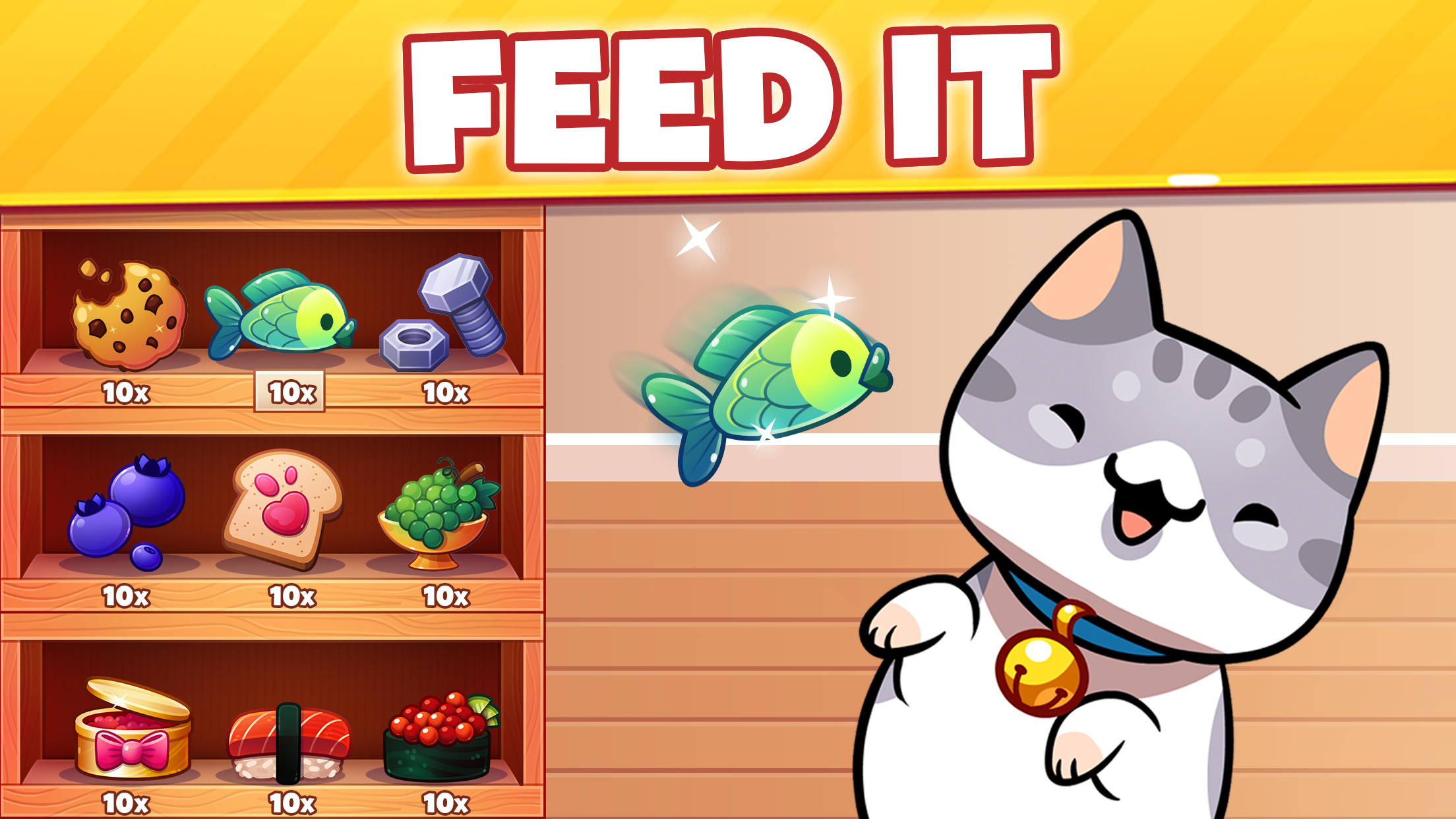 Cat Game - The Cats Collector! Game Screenshot