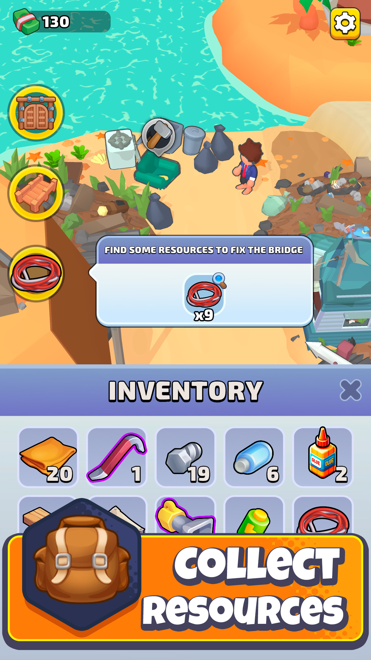 Clean n Craft Game Screenshot