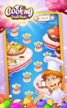 Cooking Dash Hexa Game Screenshot