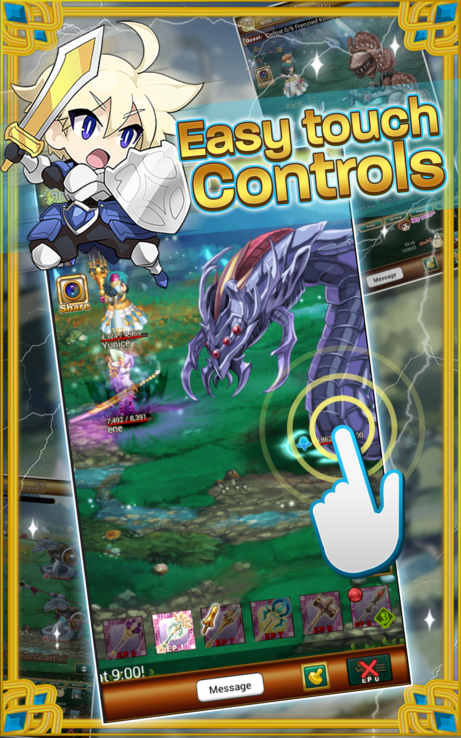 Cuplikan Layar Game Logres: Japanese RPG