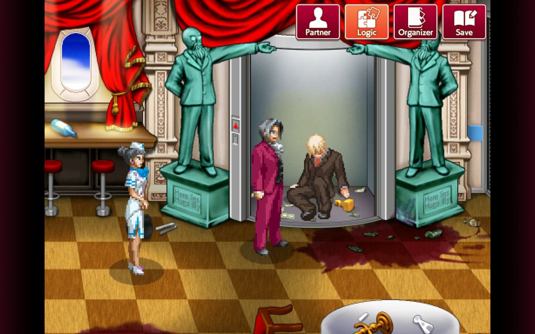 Screenshot of Ace Attorney Investigations