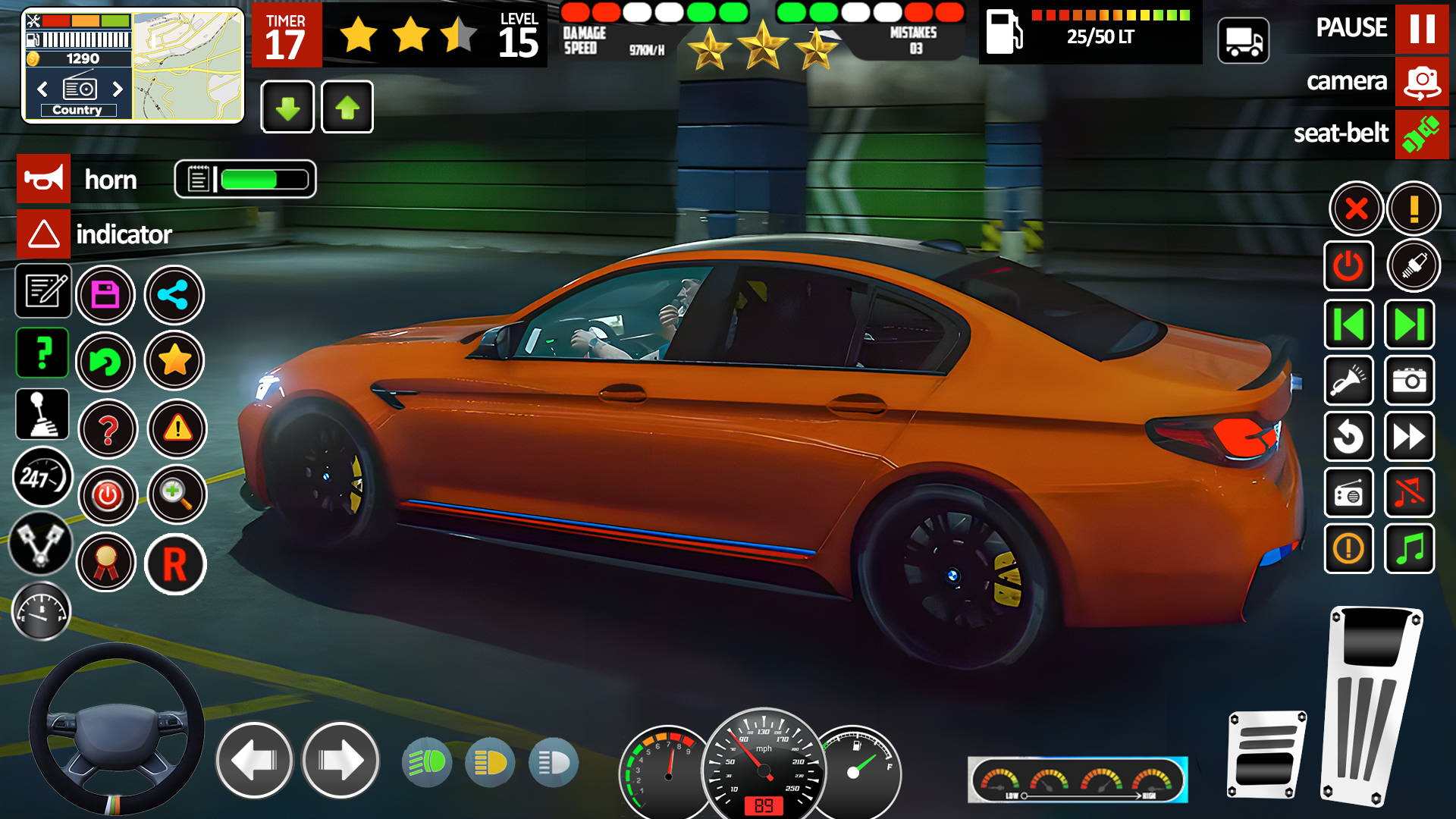 City Car Game Driving School Game Screenshot