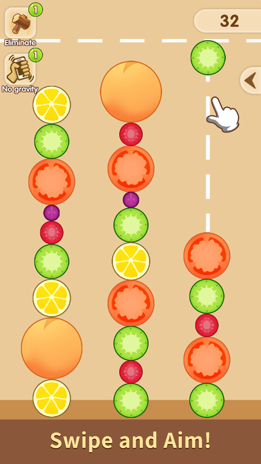 Cuplikan Layar Game Watermelon Merging