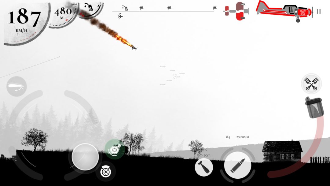 전투기게임 Inc. 전쟁게임 비행기전투게임 WW2 비행 게임 스크린 샷