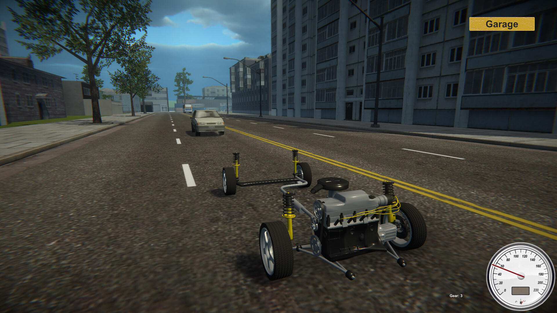 Screenshot of Car Mechanic: City Driving