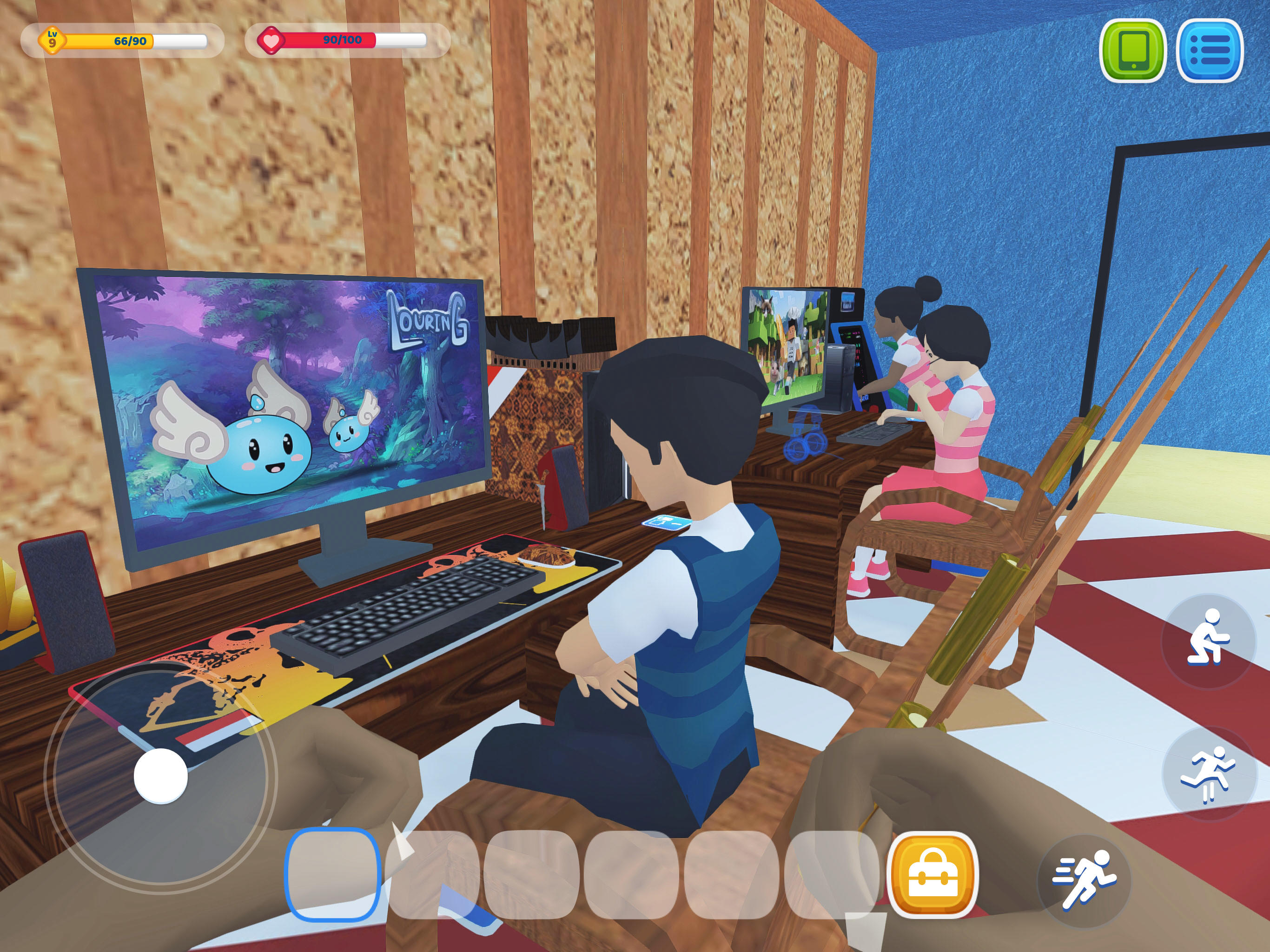 Gaming Cafe Life Game Screenshot