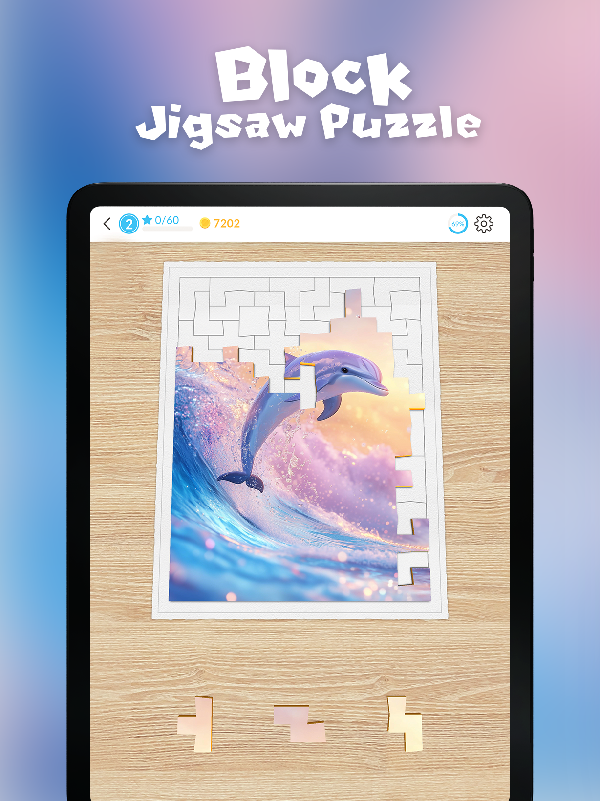 Antistress Block Jigsaw Puzzle 遊戲截圖