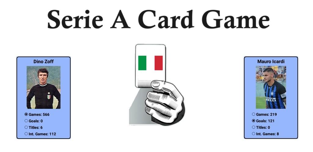 Banner of Serie A Card Game 