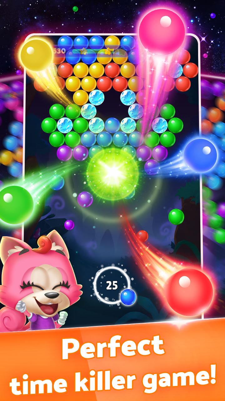 Bubble Shooter Journey Game Screenshot