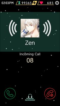Mystic Messenger Game Screenshot