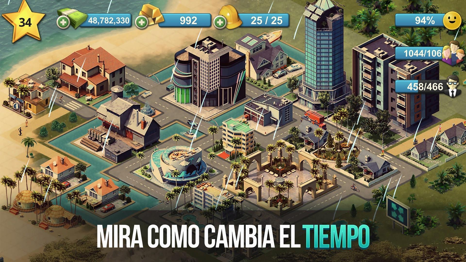 Captura de Pantalla del Juego City Island: construir ciudad