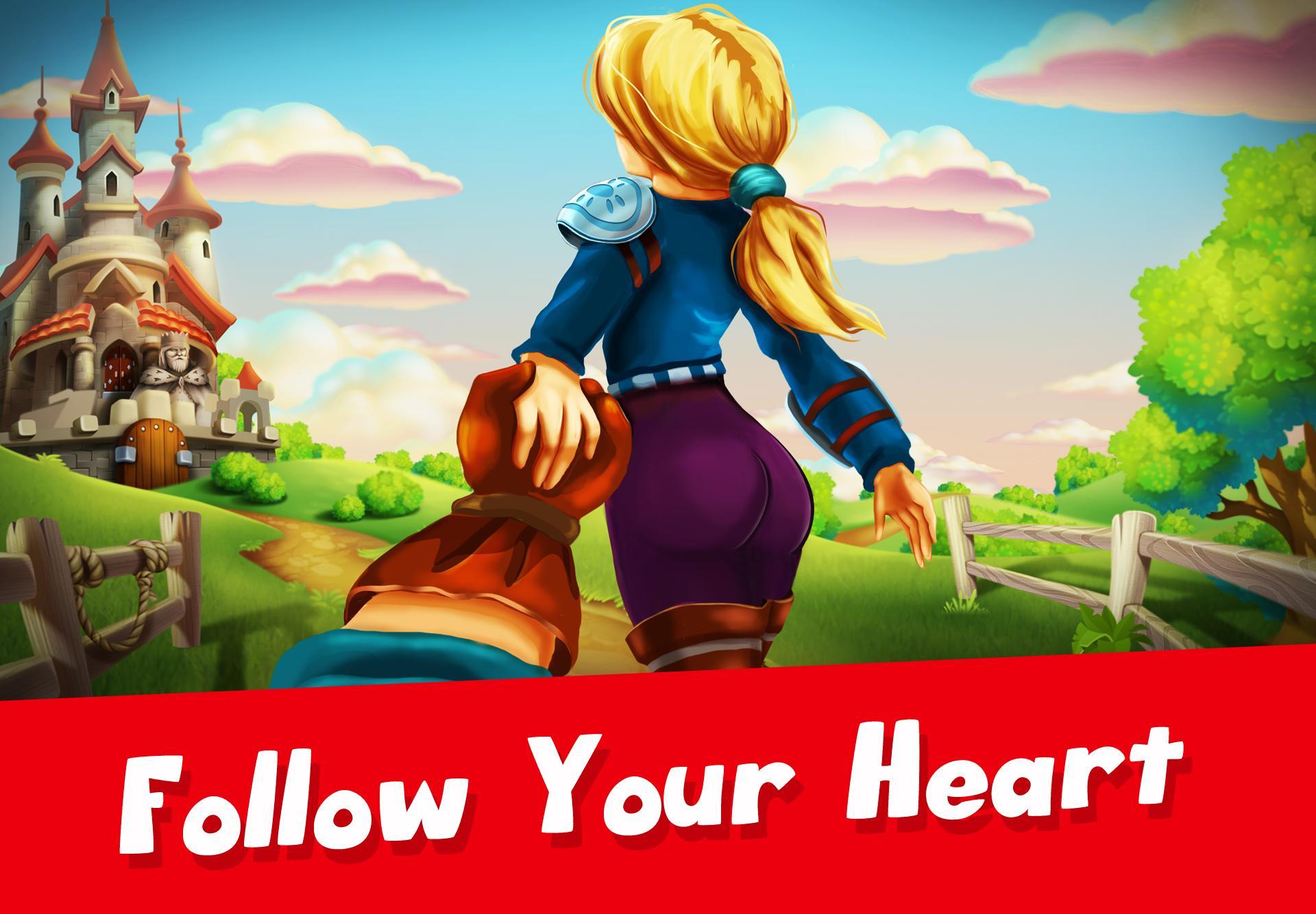 Solitaire Arthur Tale TriPeaks 게임 스크린샷