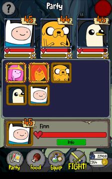 Adventure Time Puzzle Quest ภาพหน้าจอเกม
