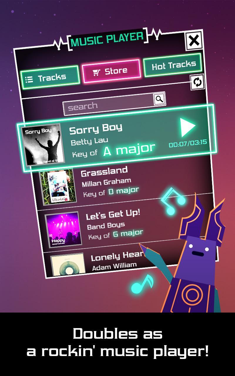 Groove Planet Beat Blaster MP3 Game Screenshot
