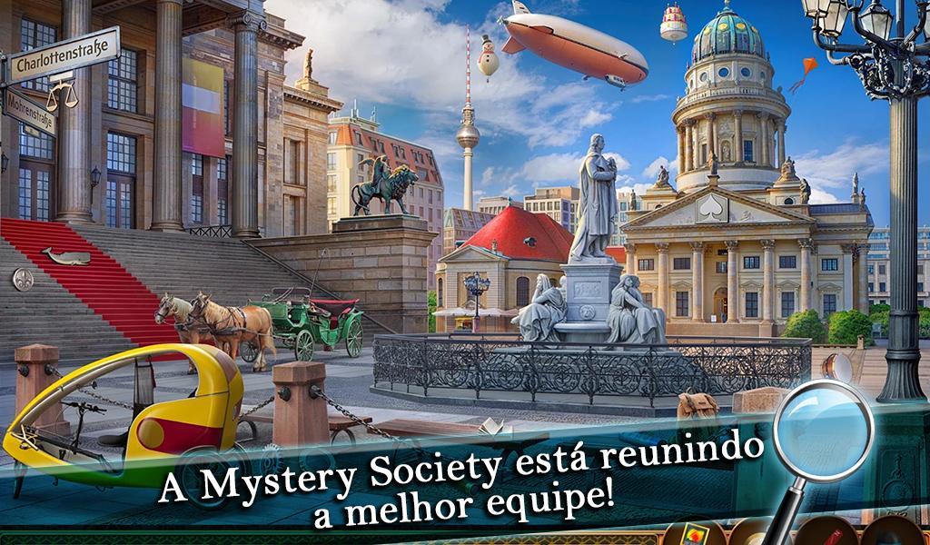Captura de Tela do Jogo Hidden Object MysterySociety 2