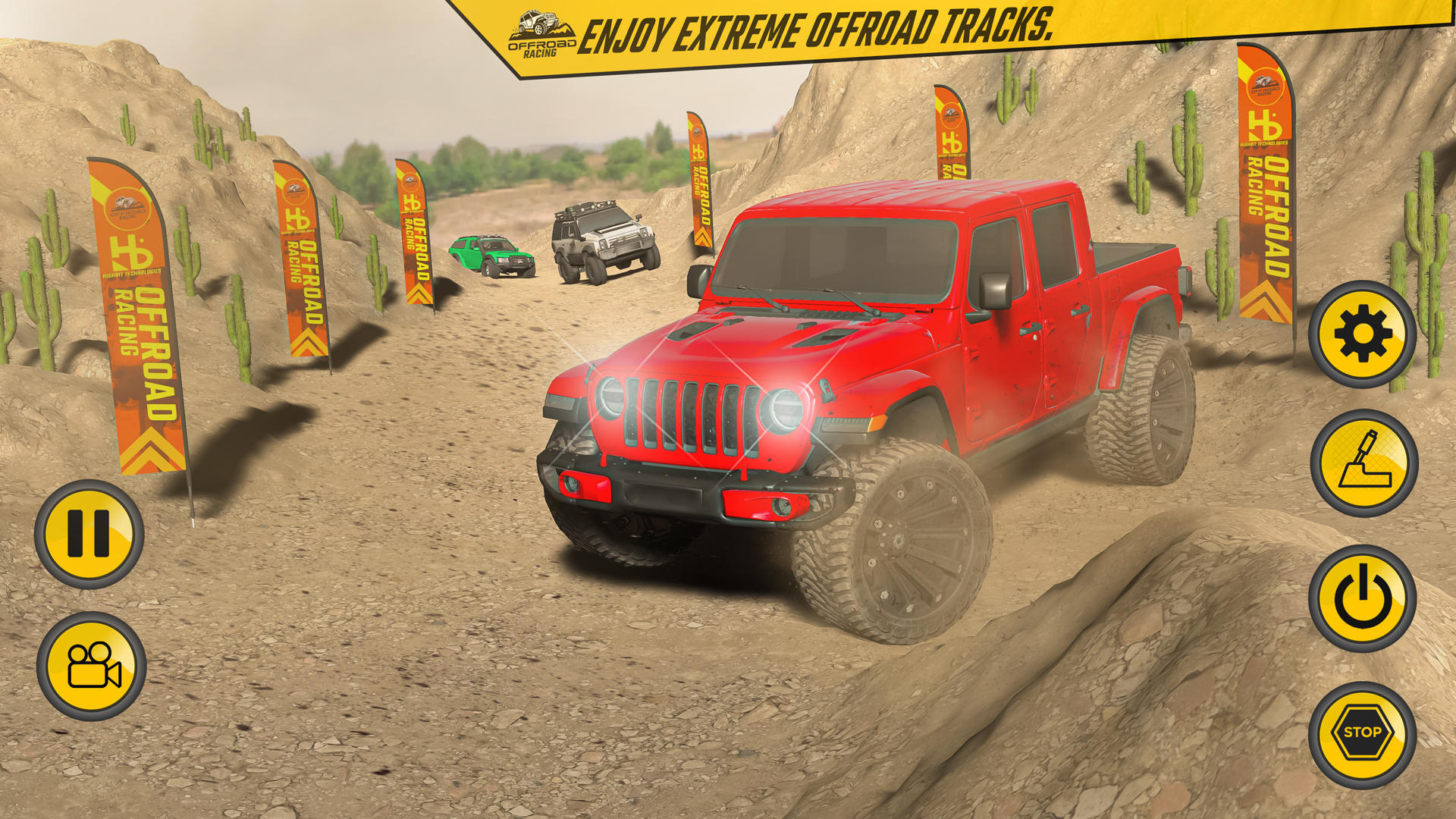 Mud Truck Racing Games Game Screenshot