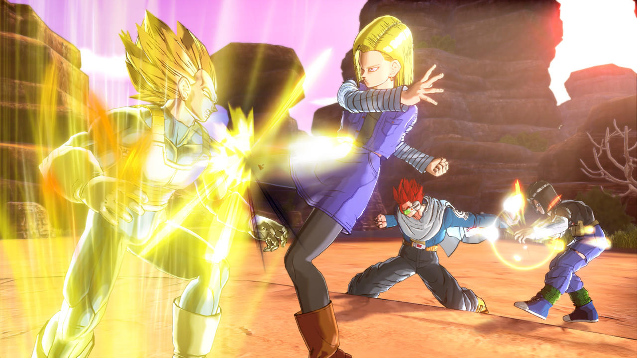 Screenshot of DRAGON BALL XENOVERSE