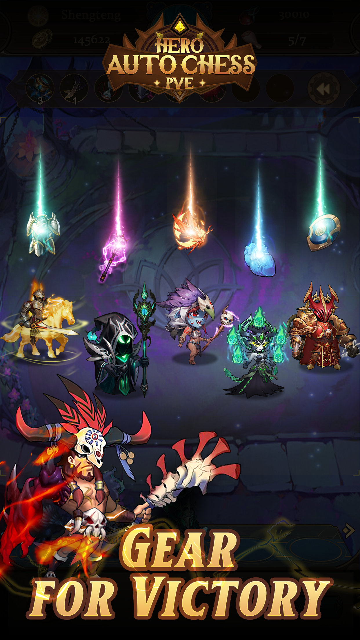 Hero Auto Chess: PVE Game Screenshot