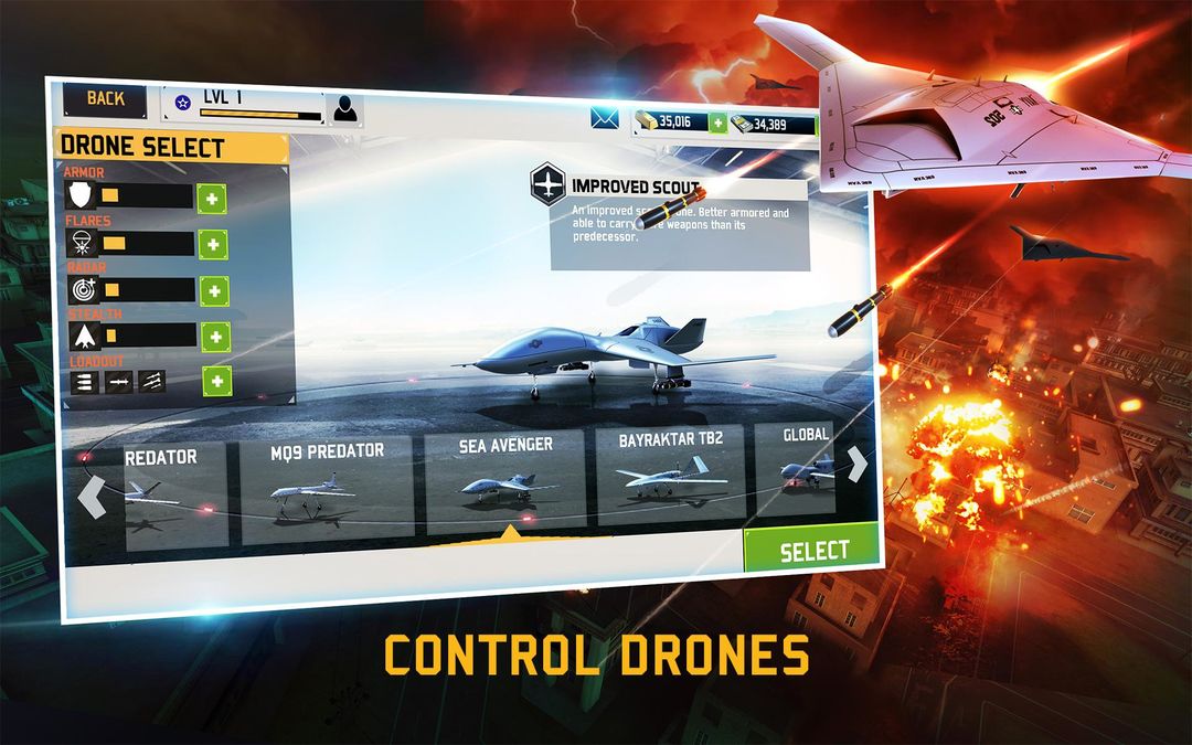 Drone : Shadow Strike 3 ภาพหน้าจอเกม