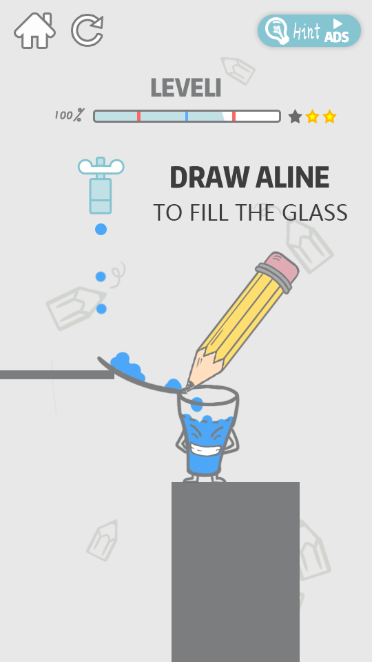 Water Loves Glass 遊戲截圖