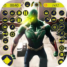 Rope Hero City Spider Vice Man