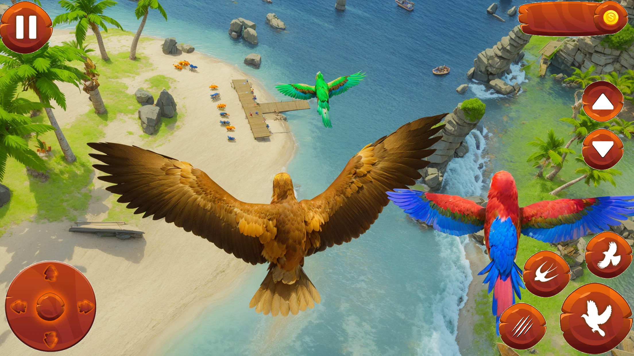 Wild Birds Life Simulator 3D Game Screenshot