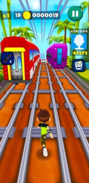 Ben Omnitrix Subway aliens Run Game Screenshot