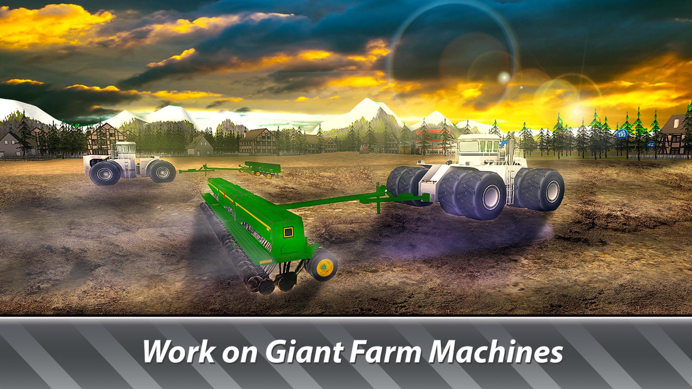 Big Machines Simulator: Farmin Game Screenshot