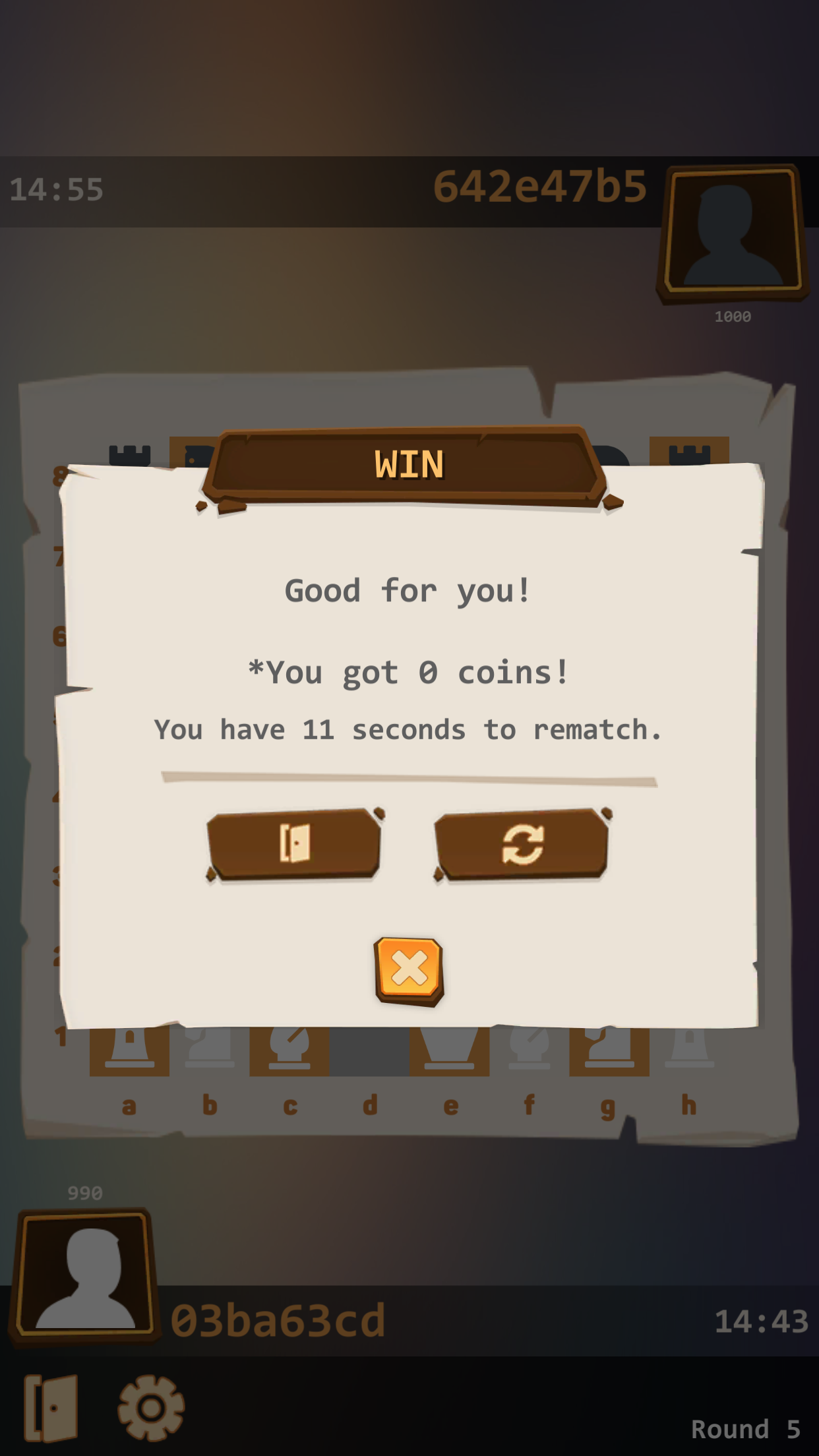 Скриншот игры Online Chess - Free online mobile chess 2020