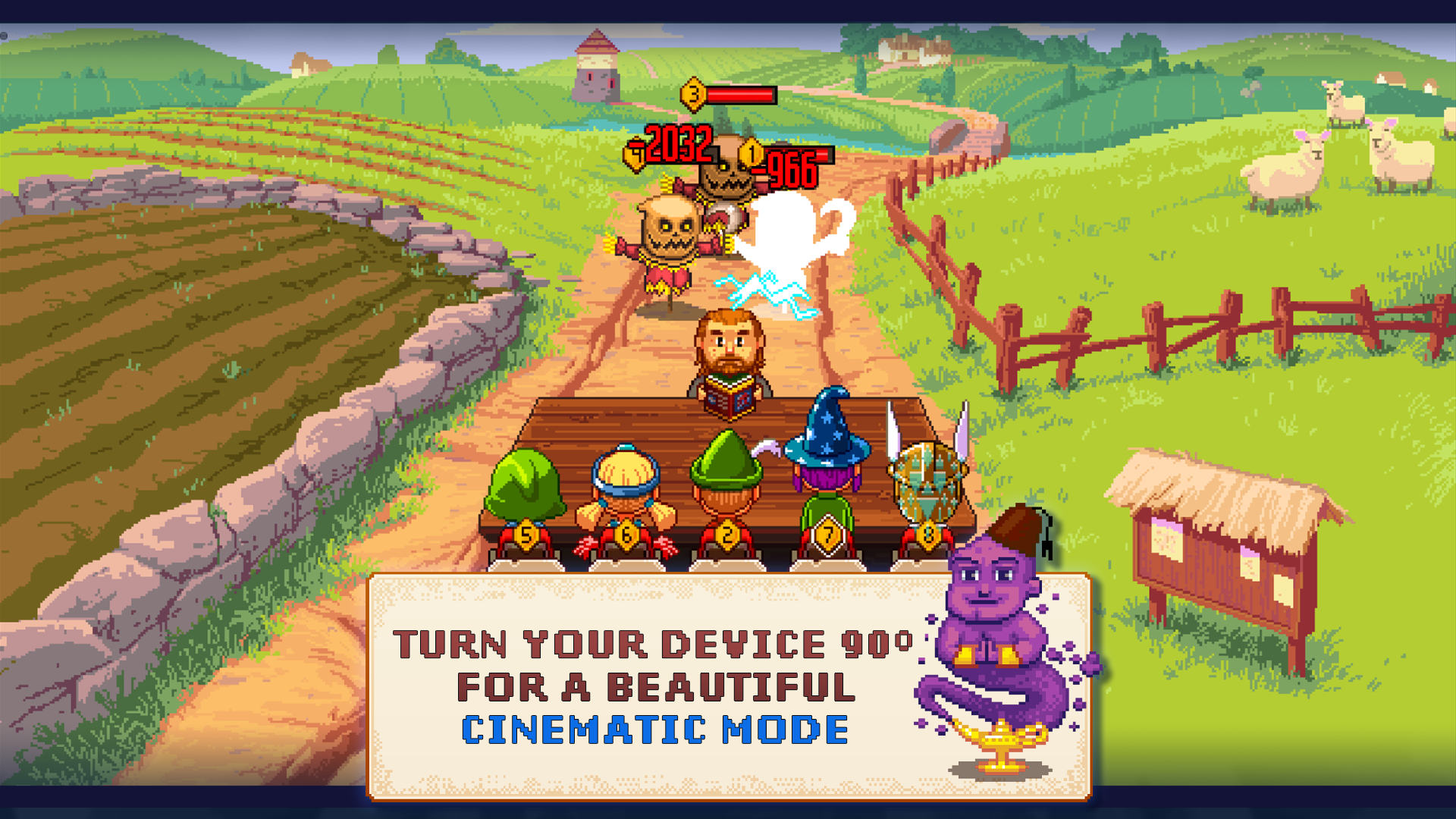 Knights of Pen & Paper 2: RPG ภาพหน้าจอเกม