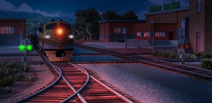 Banner of Real Train Simulator 3D Game 0.2