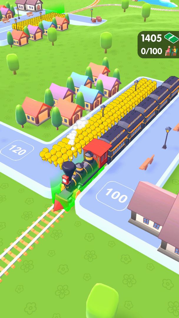 Train Rush ภาพหน้าจอเกม