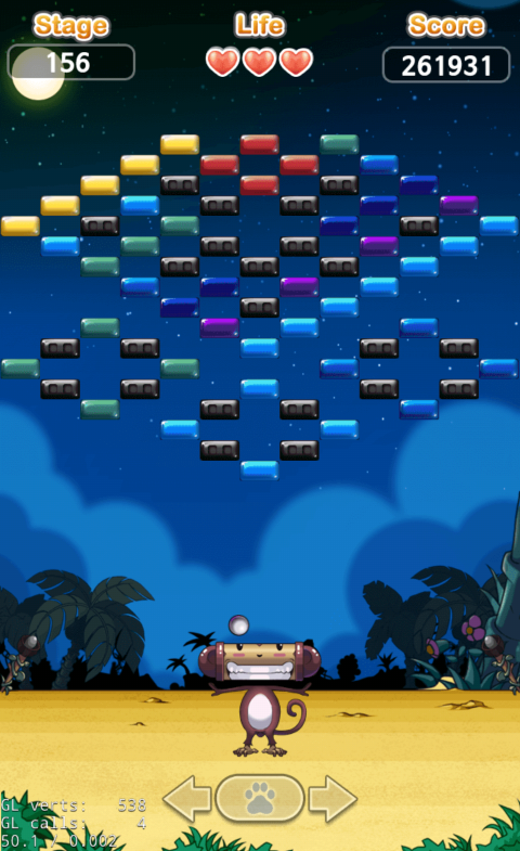 ブロック崩し:クラシックブロック ゲームのスクリーンショット