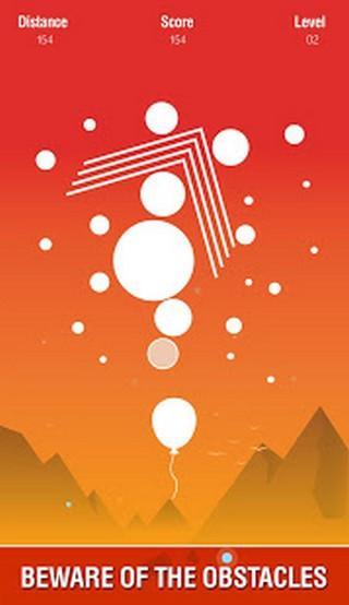 Rise Up Balloon - Challenge Runner Game Screenshot