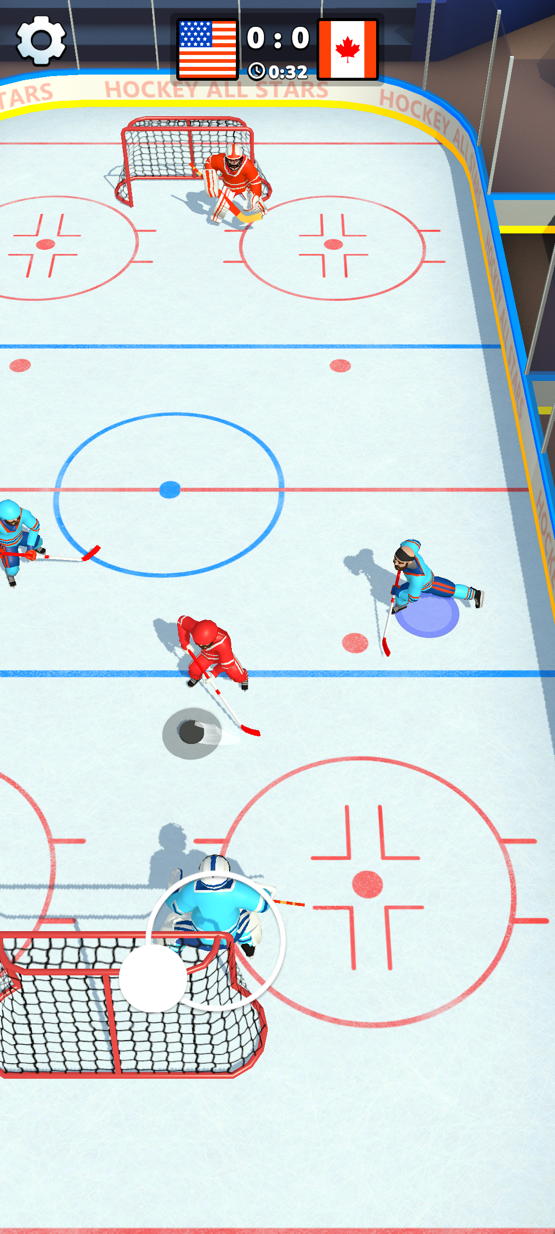 Screenshot of Hockey league masters