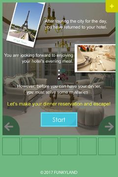 Escape a Parisian Hotel Game Screenshot