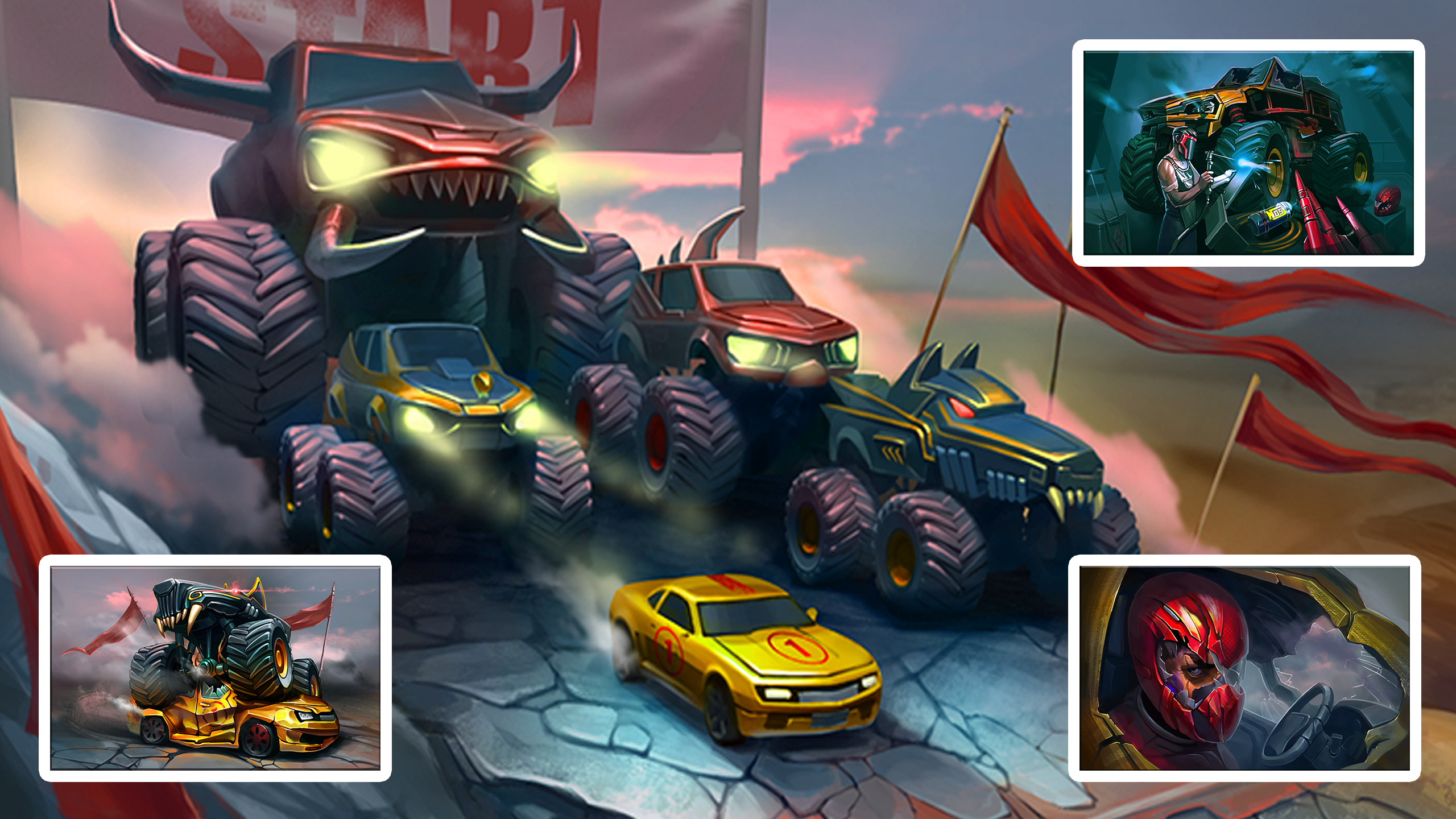 Скриншот игры Mad Truck Challenge 4x4 Racing