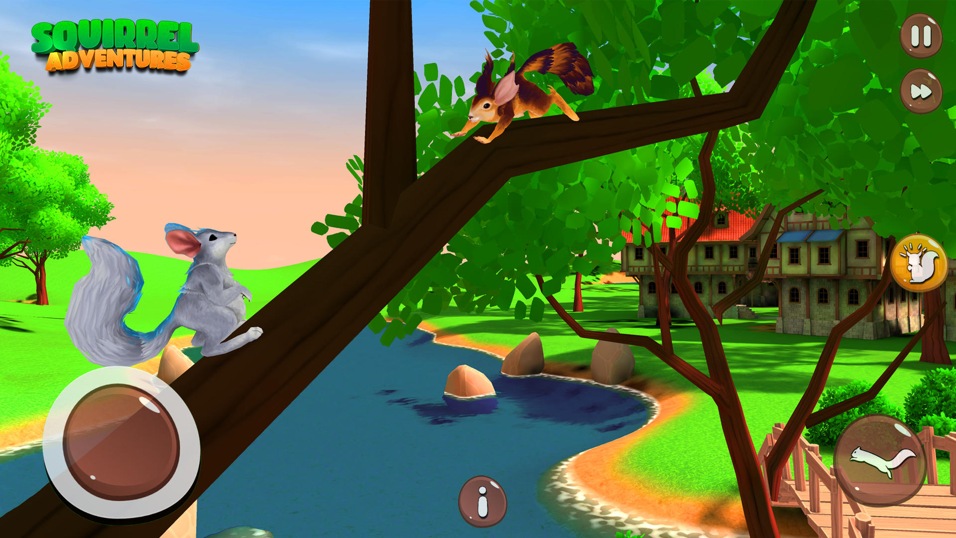 Squirrel Pet Life Sim 3D Games for Android/iOS - TapTap