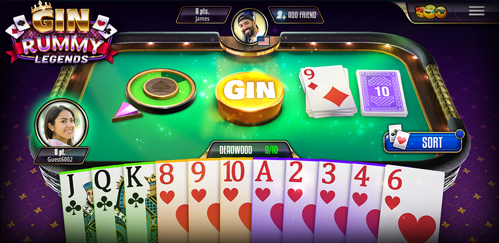 Banner of Gin Rummy Legends 