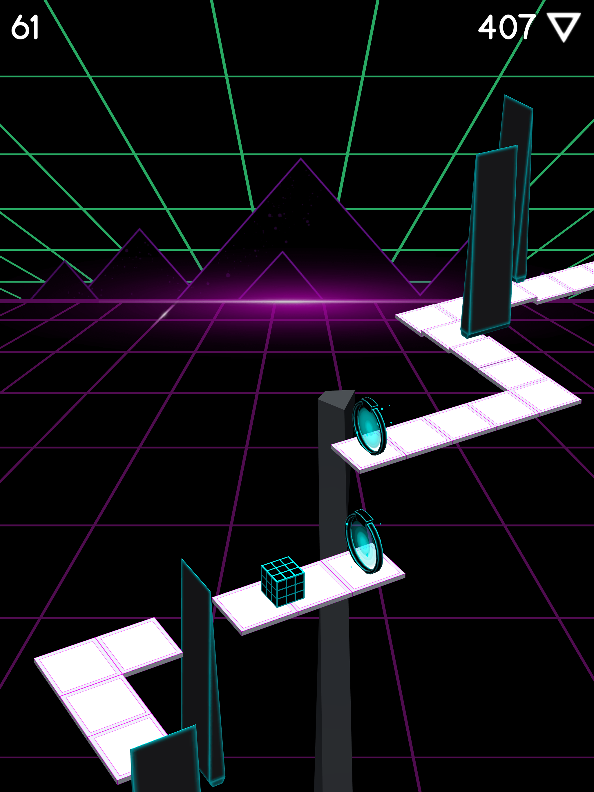 Neon Horizon Game Screenshot