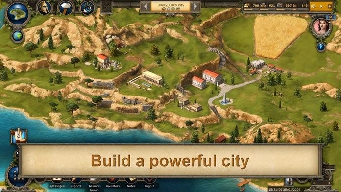 Grepolis - Divine Strategy MMO Game Screenshot