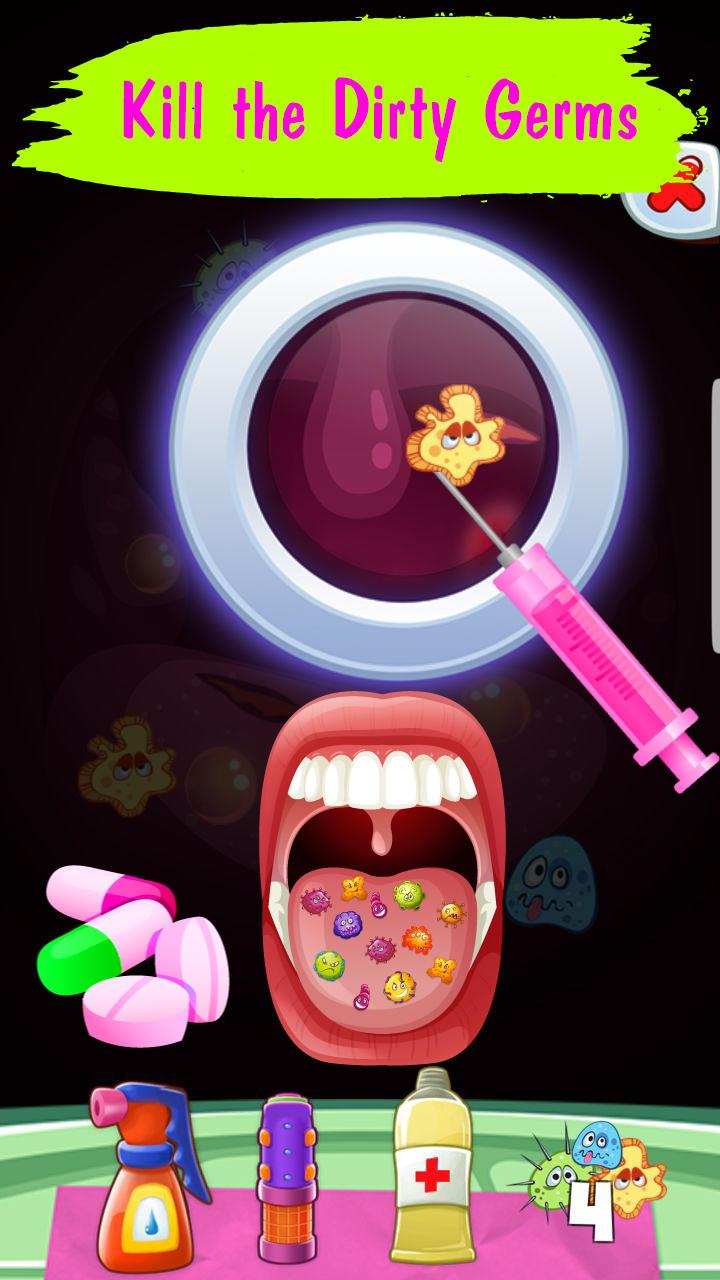 Cuplikan Layar Game My Dentist Teeth Doctor