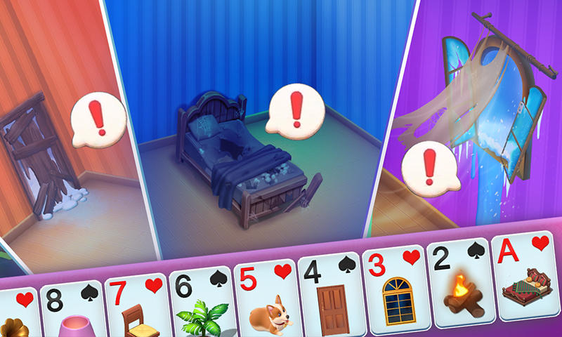 Solitaire - Life Challenge Game Screenshot