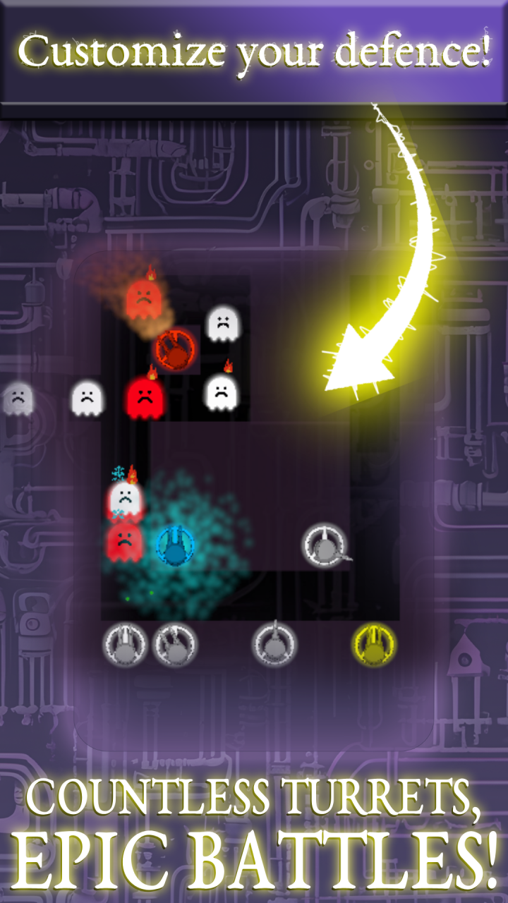 Neon FusionTD Game Screenshot