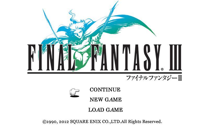 FINAL FANTASY III Game Screenshot