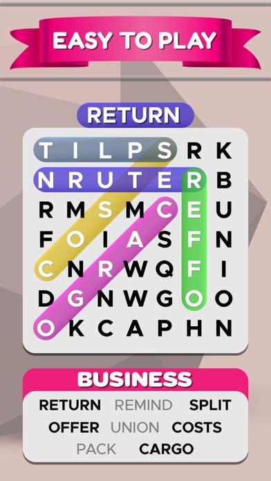 Word Search Games: Wordscapes Game Screenshot